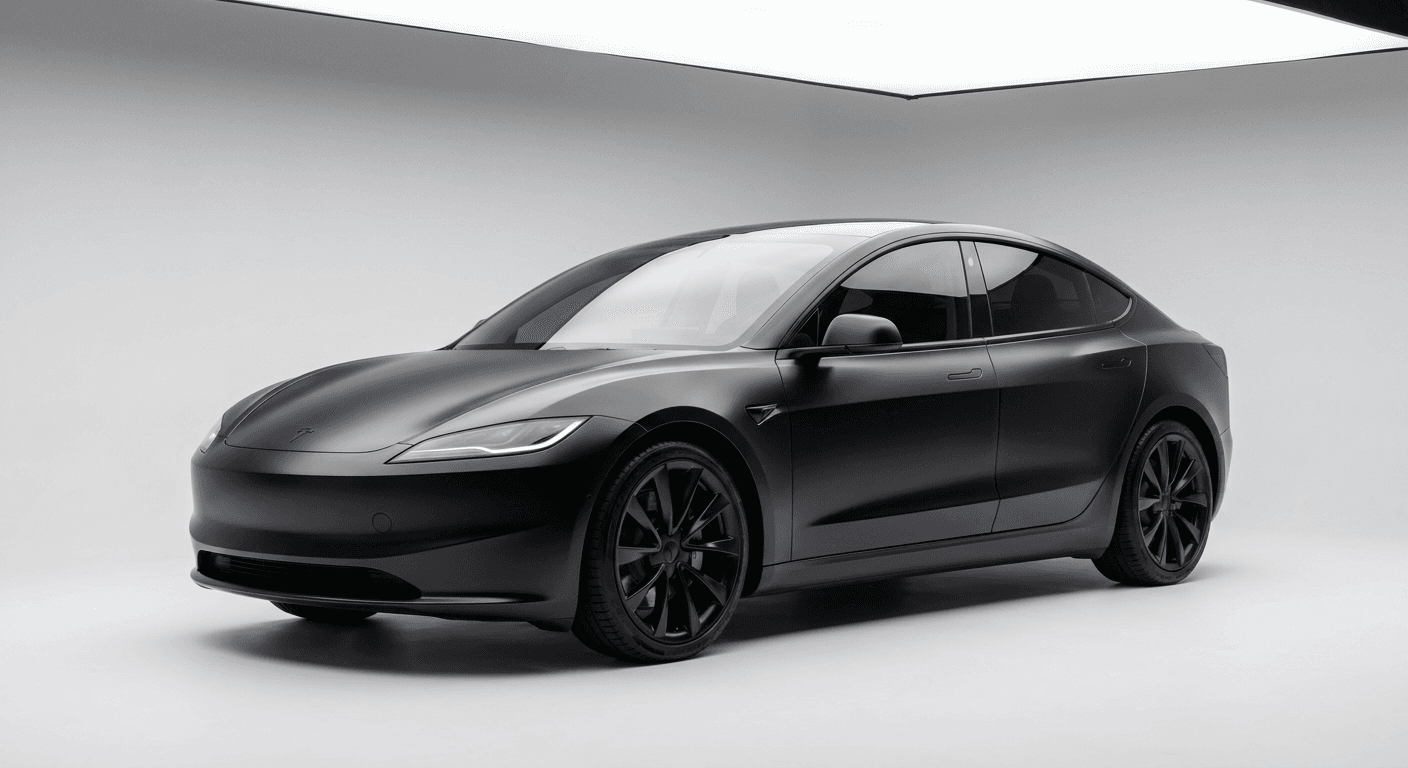 Model S Plaid in Solid Black